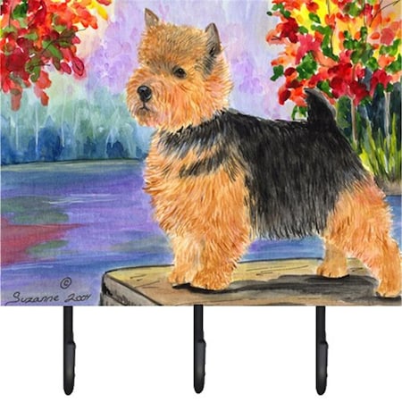 Carolines Treasures Norwich Terrier Leash Holder or Key Hook SS8054TH68